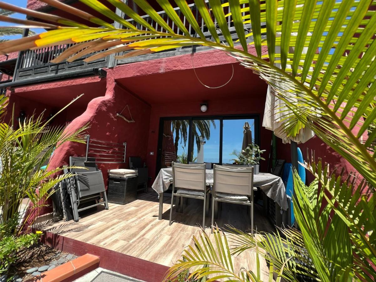 First Beachline Deluxe With Garden And Terrasse In Sun Club San Bartolome de Tirajana  Exterior photo