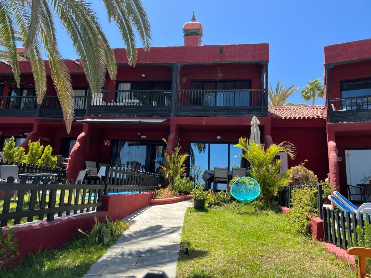 First Beachline Deluxe With Garden And Terrasse In Sun Club San Bartolome de Tirajana  Exterior photo